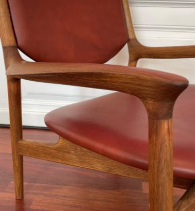 THE DANISH Chair - Wooden Lounge Chair — OXDENMARQ